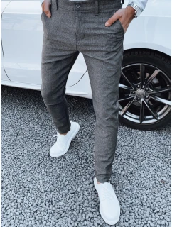 Pánske tmavosivé nohavice FashionStreet UX4384