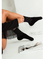 Dámske ponožky Milena 0200 Karo Lurex 37-41