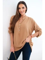 Blúzka s dlhšou zadnou ťavou