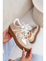 Dámské Tenisky Na Platformě S Ozdobami model 21688417 - Boto Dámské Tenisky Na Platformě S Ozdobami model 21688417 - Boto