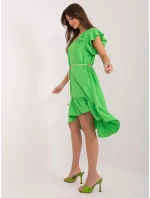 Sukienka DHJ SK model 19760204 jasny zielony - FPrice Sukienka DHJ SK model 19760204 jasny zielony - FPrice