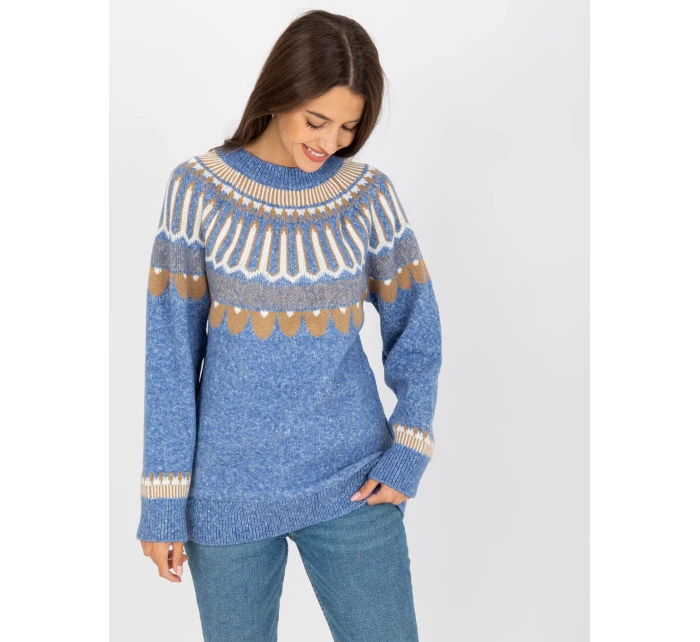 Sveter LC SW 0342.06X modrá