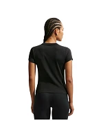 Nike Sportswear Chill Knit dámske čierne tričko FV5508 010