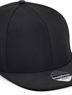 B 661 6 panelová Snapback kšiltovka "Original" model 22411849 black/black - Beechfield
