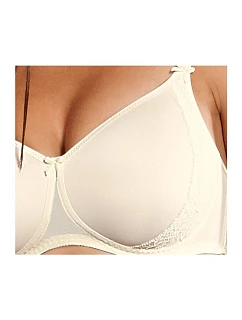 Mäkká podprsenka Lace Rose s penovou výplňou 5618 champagne - RosaFaia
