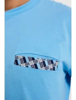 Talianska móda Jaromir long length sp. farba:modrá/print Talianska móda Jaromir long length sp. farba:modrá/print