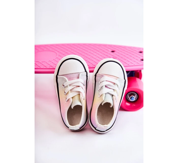 Dziecięce Trampki Wiązane Multikolor Effy