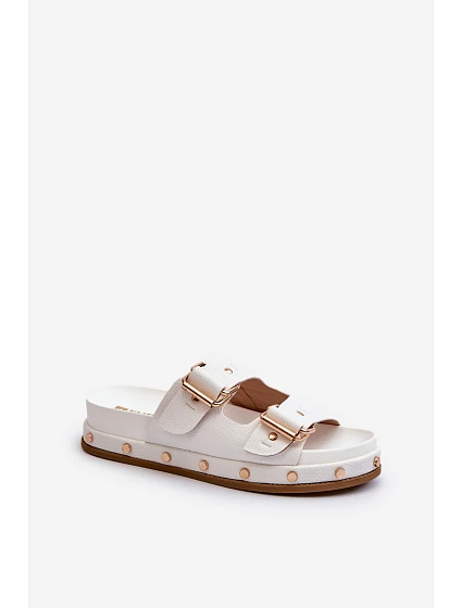 Dámské žabky na platformě Big Star model 21653891 Bílé - Big Star Shoes