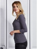Blúzka CZ BZ 4250.06 tmavo šedá