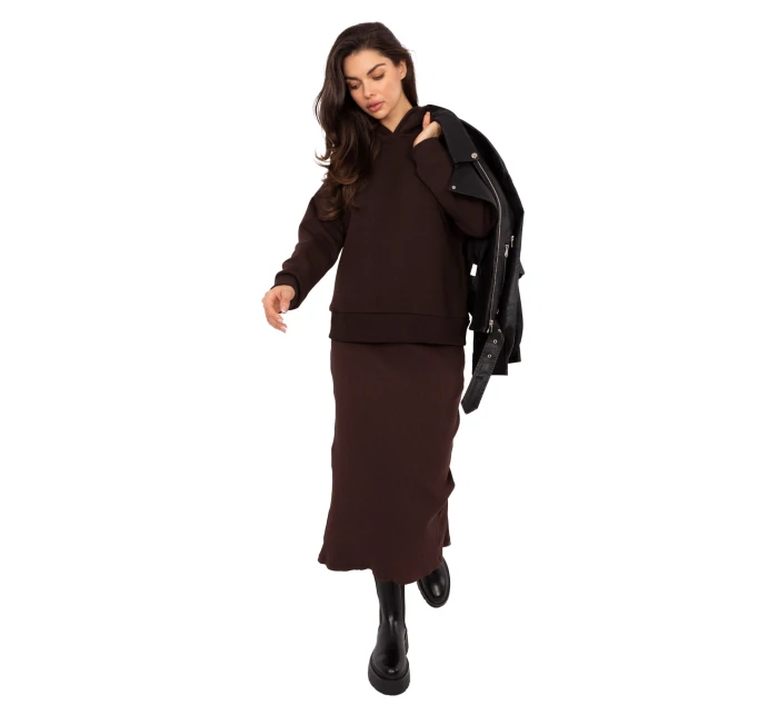 Bluza RV BL model 21724653 ciemny brązowy - FPrice