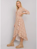 Šaty TW SK BI 24502 3.46P béžová Šaty TW SK BI 24502 3.46P béžová