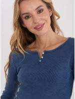 Blúzka WT BZ A1138 1.67 tmavomodrá Blúzka WT BZ A1138 1.67 tmavomodrá