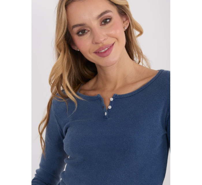 Blúzka WT BZ A1138 1.67 tmavomodrá Blúzka WT BZ A1138 1.67 tmavomodrá