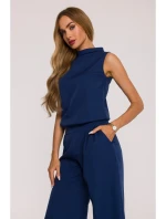 Kombinéza s zády tmavě modrá model 18001810 - Moe Kombinéza s zády tmavě modrá model 18001810 - Moe