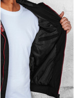 Pánska čierna prešívaná zimná bunda Dstreet TX4615
