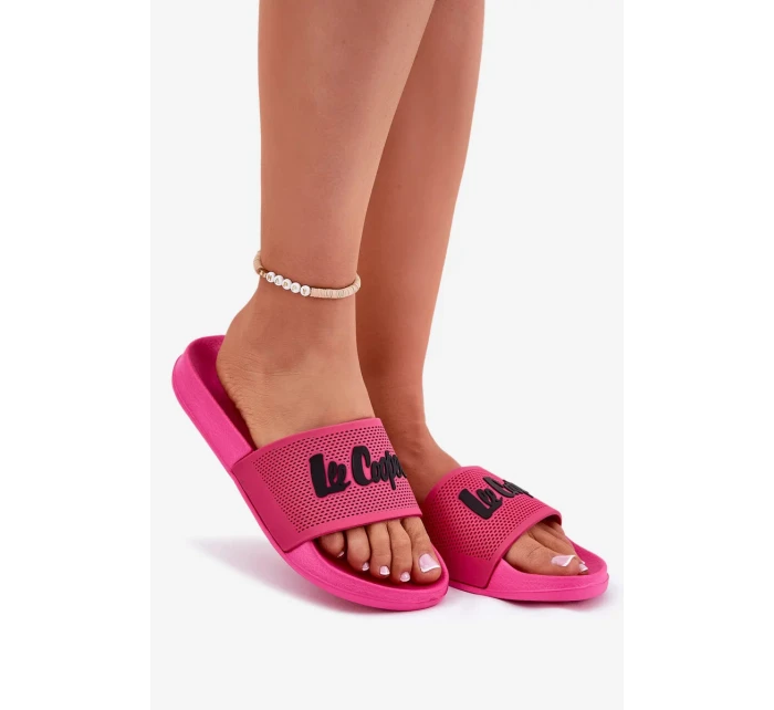 Dámske papuče Lee Cooper - fuchsiová