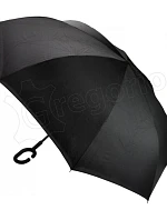 Dáždnik Francúzsko čierny, s potlačou na spodnej strane - Gregorio