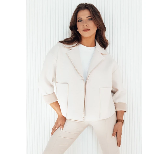 Dámská bunda béžová Dstreet model 21972860 - FashionStreet