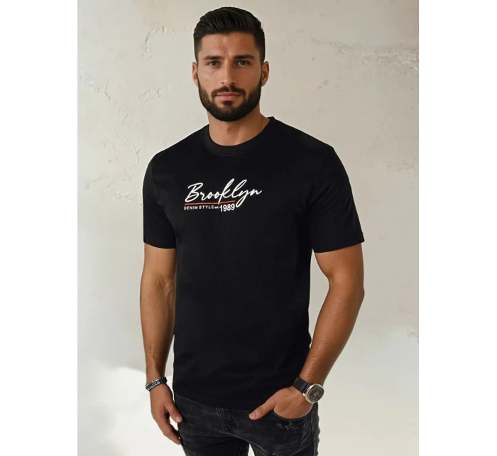 Pánské tričko s potiskem černé Dstreet model 21973743 - FashionStreet