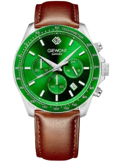 Pánské hodinky Chronograph Sapphire Brown Green model 21807583 - Giewont