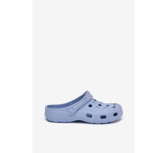 Klapki Damskie Piankowe LEMIGO 806 Niebieskie