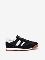 Buty Sportowe Sneakersy Męskie Czarne Sivara