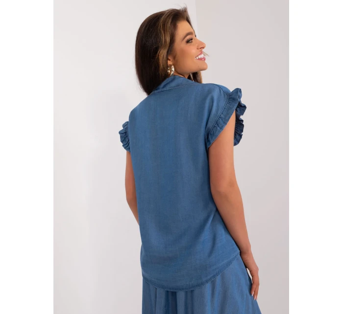 Koszula DHJ KS model 19716208 ciemny niebieski - FPrice