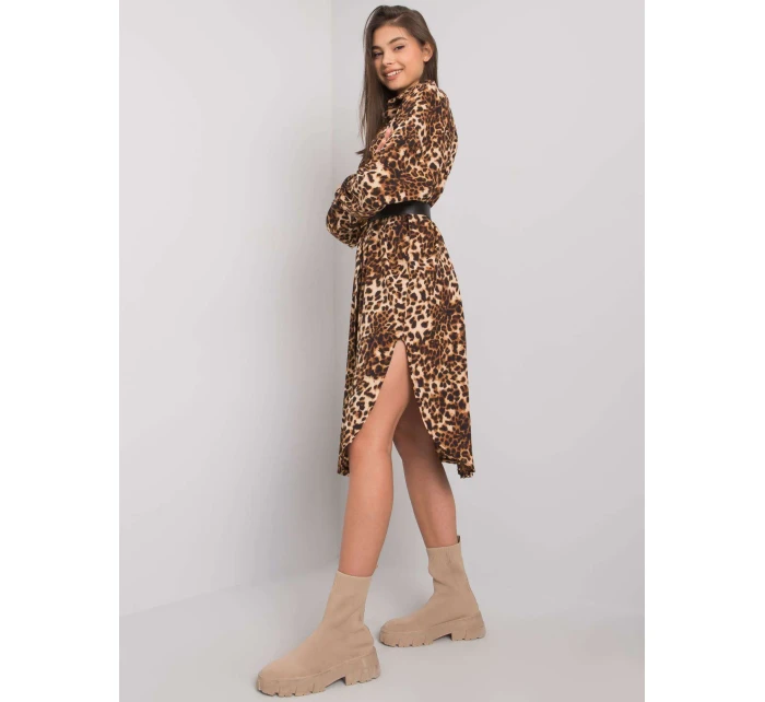 Šaty TW SK BI 32555.72P čierna a béžová Šaty TW SK BI 32555.72P čierna a béžová