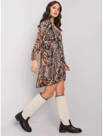 Šaty WN SK 2311 3.84 čierna a béžová