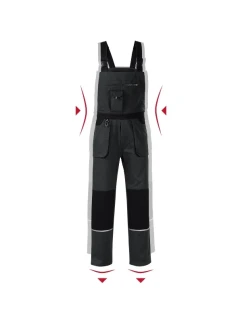 Pánske pracovné nohavice Woody ebony grey