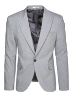 Pánské světle šedé sako Dstreet model 21977316 - FashionStreet