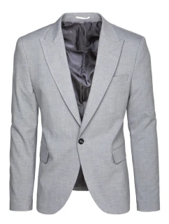 Pánské světle šedé sako Dstreet model 21977316 - FashionStreet