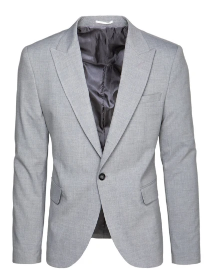 Pánské světle šedé sako Dstreet model 21977316 - FashionStreet