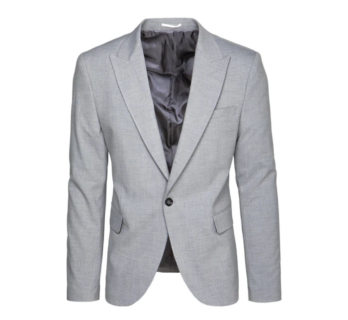 Pánské světle šedé sako Dstreet model 21977316 - FashionStreet