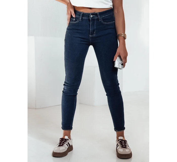 Dámské džínové kalhoty tmavě modré Dstreet model 21981512 - FashionStreet