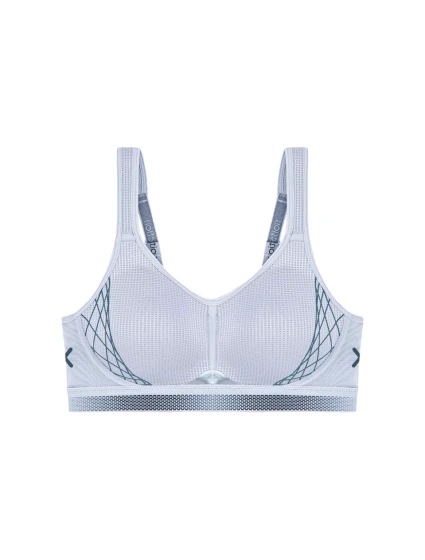 Dámska športová podprsenka Triaction Cardio Flow P EX - GRAY - sivá 00FU - TRIUMPH