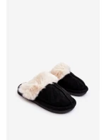 Dziecięce Kapcie Z Futerkiem Czarne Befana Dziecięce Kapcie Z Futerkiem Czarne Befana