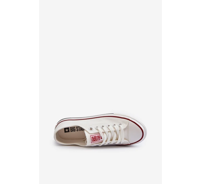 Nízké pánské tenisky Big Star model 21654621 Bílé - Big Star Shoes