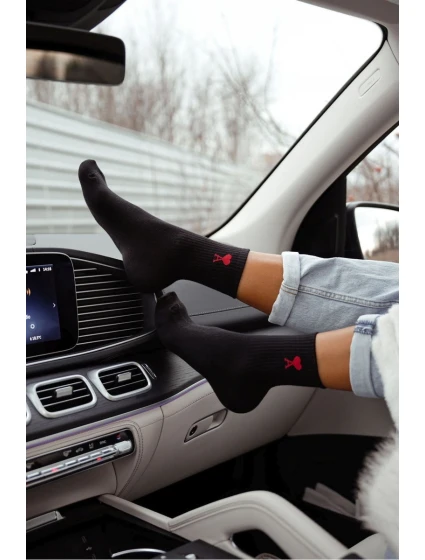 Dámské ponožky model 21875925 Černé - Milena