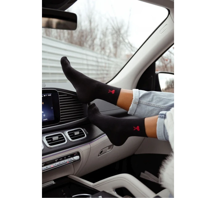 Dámské ponožky model 21875925 Černé - Milena