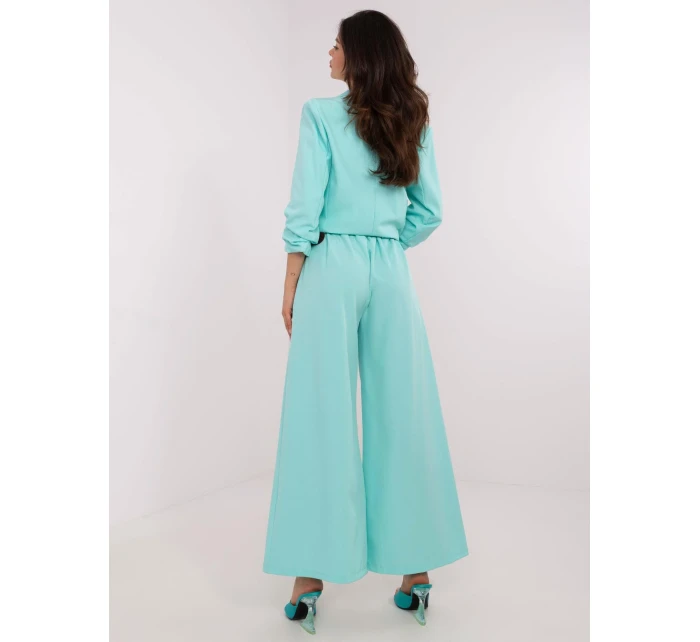 Spodnie DHJ SP mietowy model 20831781 - FPrice Spodnie DHJ SP mietowy model 20831781 - FPrice