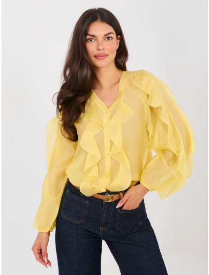 IT košeľa KS 29035.50 žltá