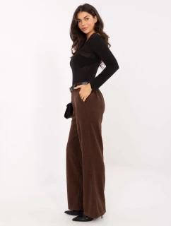 Spodnie IT SP model 21747078 brązowy - FPrice