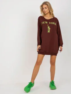 Mikina VI BL model 17865896 tmavě hnědá - FPrice