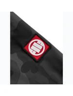 Pánska športová bunda s logom Black-Grey - Pitbull