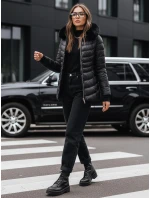 Dámská prošívaná zimní bunda LUNA černá Dstreet model 21971658 - FashionStreet Dámská prošívaná zimní bunda LUNA černá Dstreet model 21971658 - FashionStreet