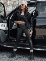 Dámská alpaka rozepínací bunda černá Dstreet model 21980937 - FashionStreet