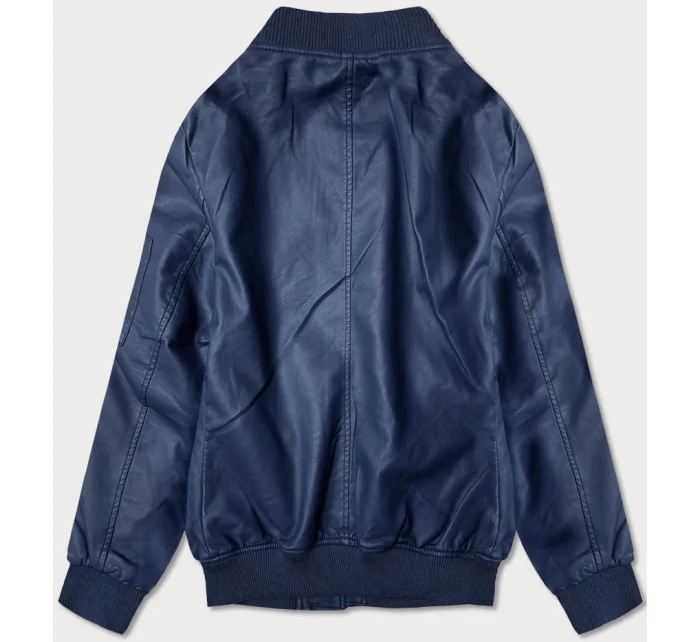 Tmavě modrá bunda typu model 5844480 - L. Style Tmavě modrá bunda typu model 5844480 - L. Style