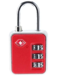 VISIACI ZÁMOK NA AKTOVKU PROWORLD ČERVENÝ