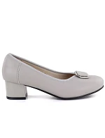 Semišové papuče na platforme Potocki W WOL105C hnedé